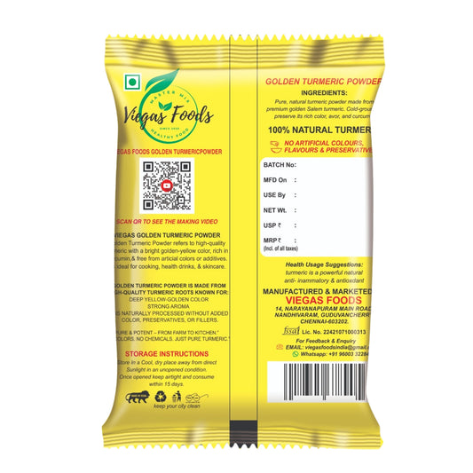 GOLDEN TURMERIC POWDER 200Grm